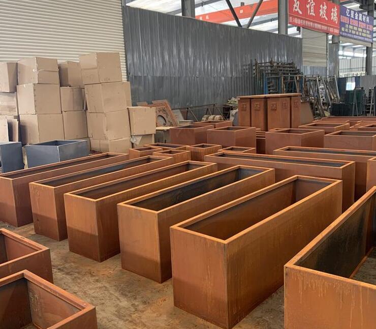 普陀耐候钢板花箱