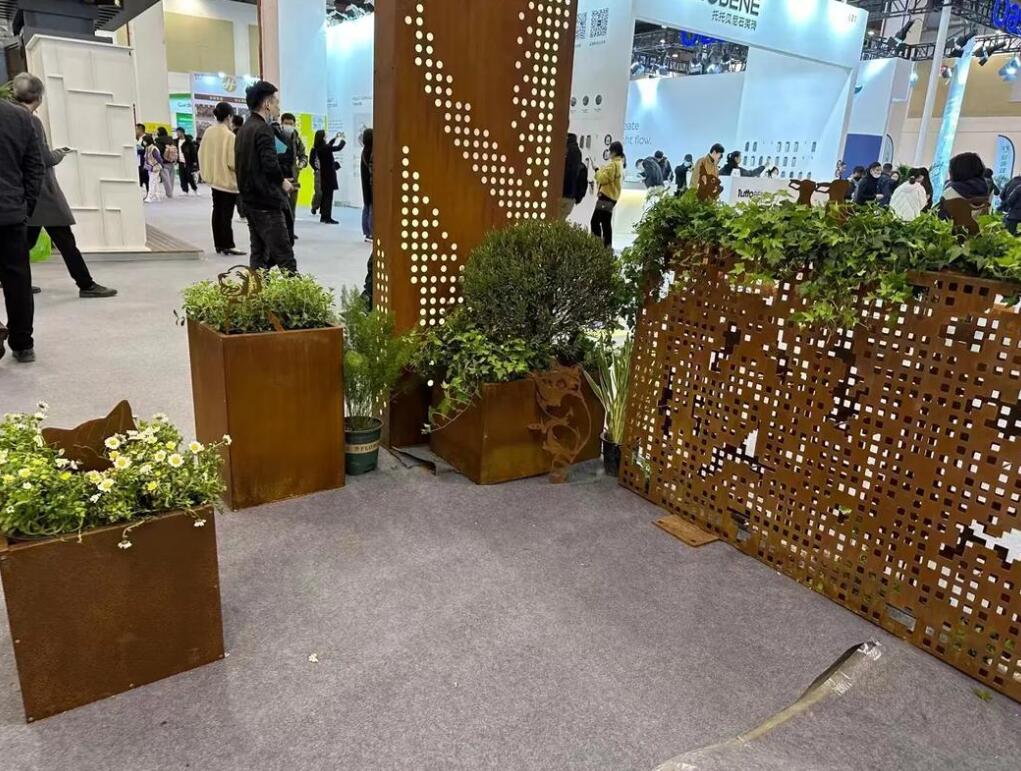 普陀耐候钢花箱